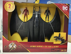 The Flash: i primi giocattoli rivelano Flash, Batman ed il Batwing