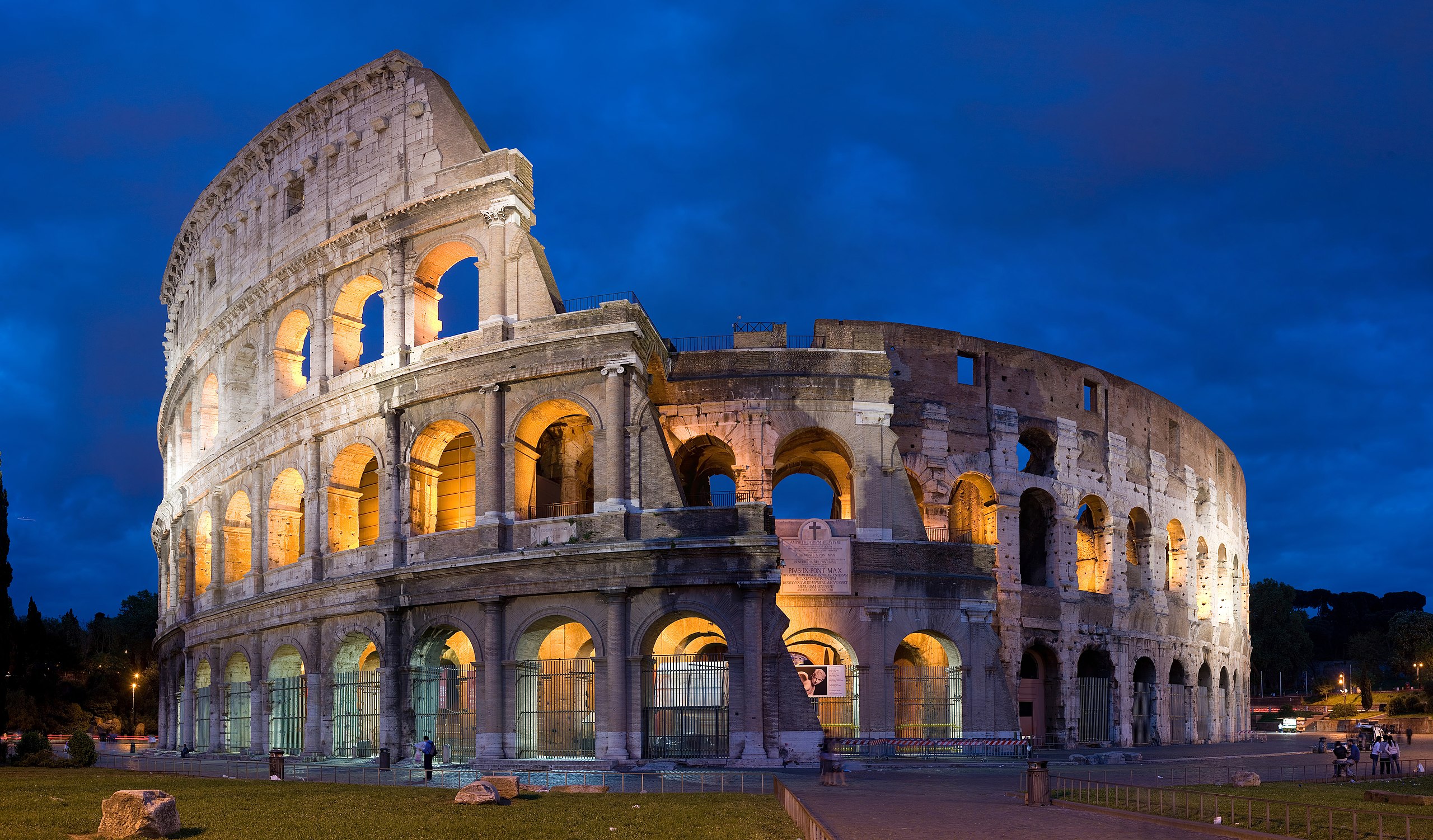 Solo spuntini sani per gli spettatori del Colosseo