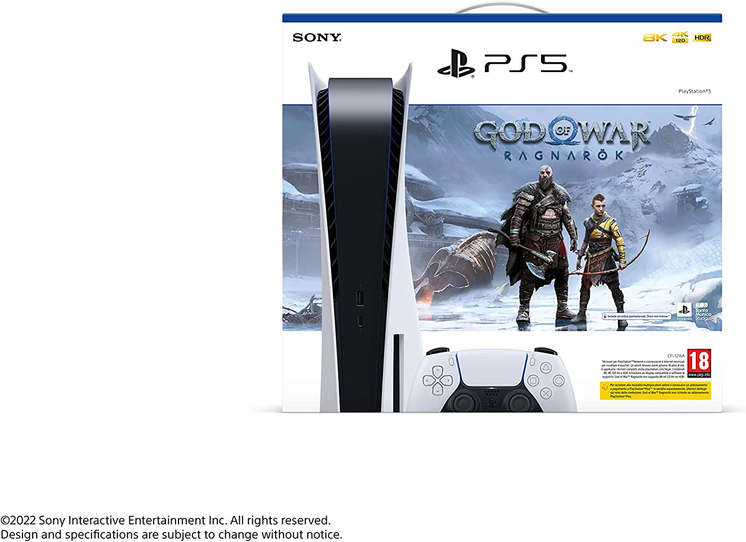PlayStation 5 con God of War Ragnarok disponibile su eBay