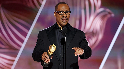 Golden Globes 2023 – Il discorso di Eddie Murphy: “Non bisogna pronunciare il nome della moglie di Will Smith”