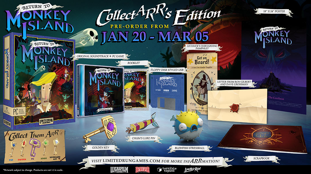 Return to Moneky Island: svelata la Collector’s Edition del gioco