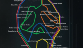 Scream 6: il nuovo poster mostra Ghostface come mappa della metropolitana di New York