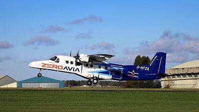 ZeroAvia: inaugurato il più grande aereo a idrogeno
