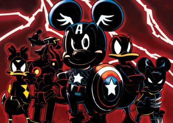 Disney 100: le prime cover variant Marvel con Topolino e Paperino versione Avengers
