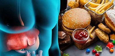 Il consumo di fast food correlato alle malattie del fegato