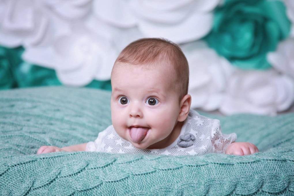 movimenti della lingua neonato