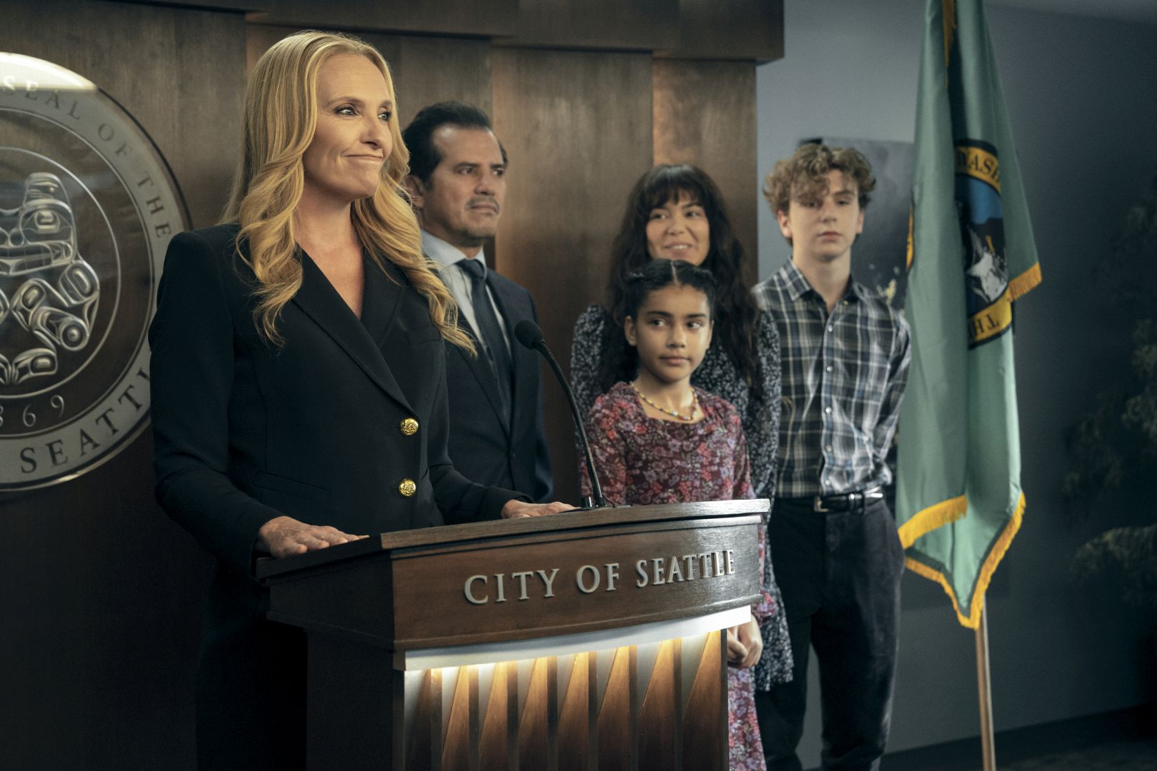 The Power: prime foto della serie con Toni Collette