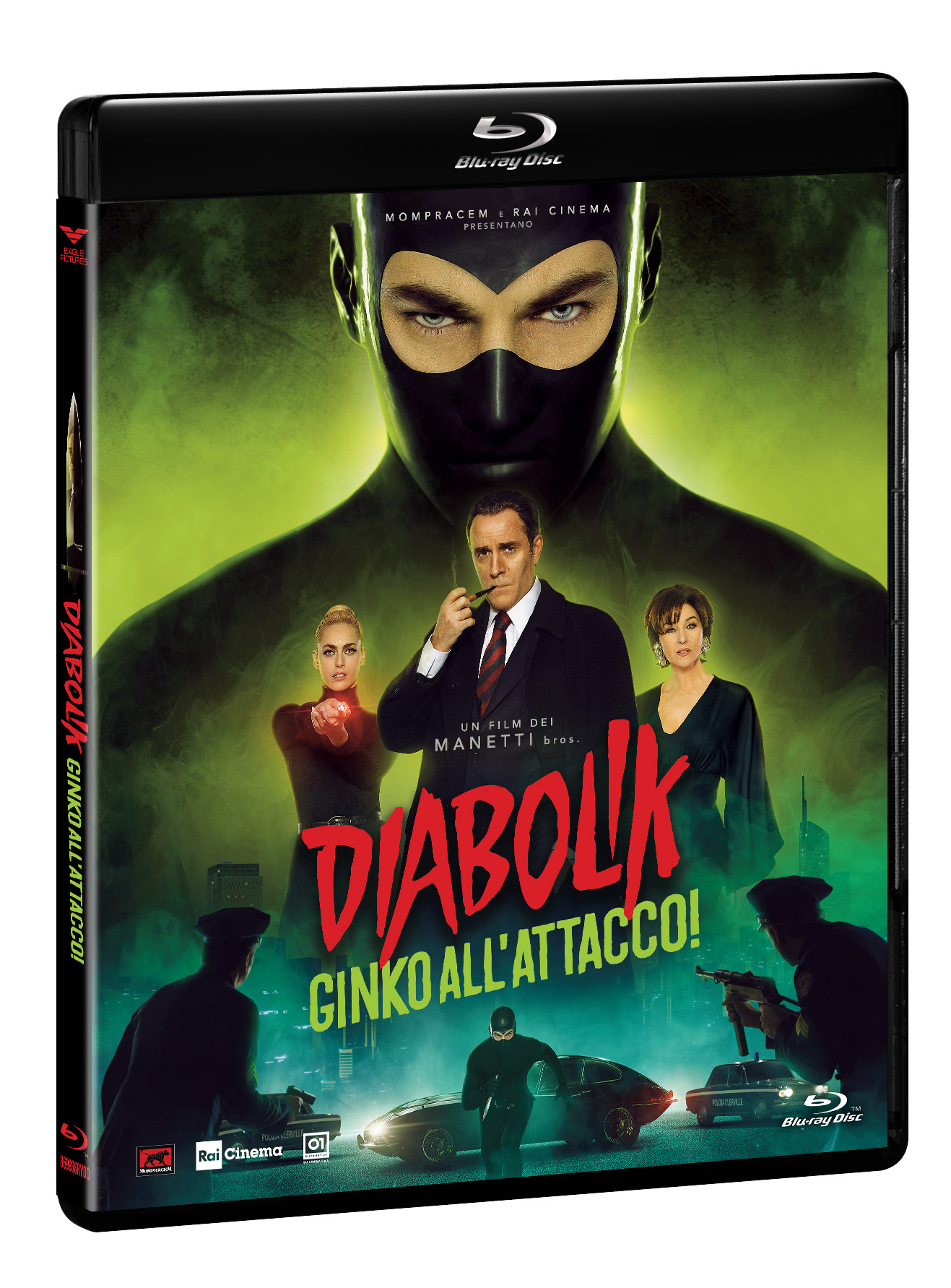 Diabolik – Ginko all’Attacco: dall’8 marzo disponibili DVD e Blu-Ray