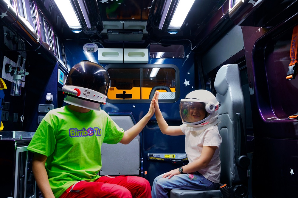 Rocketvan: l’ambulanza speciale amica dei bambini