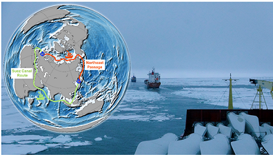 Cambiamenti nella navigabilità del Passaggio Artico di Nord-Est. C’entra il riscaldamento globale