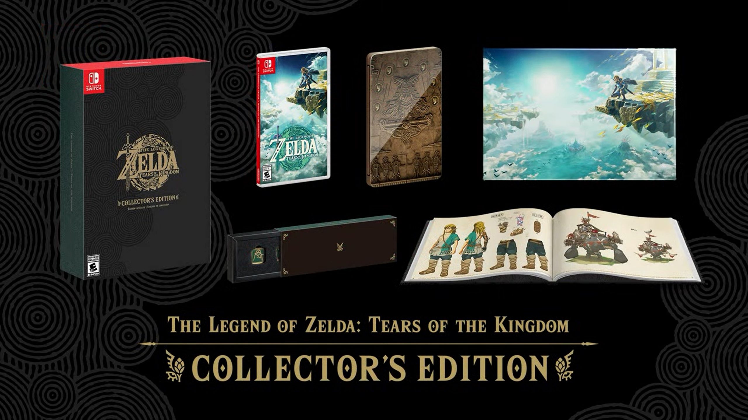 The Legend of Zelda: Tears of the Kingdom, svelata la Collector’s Edition del gioco