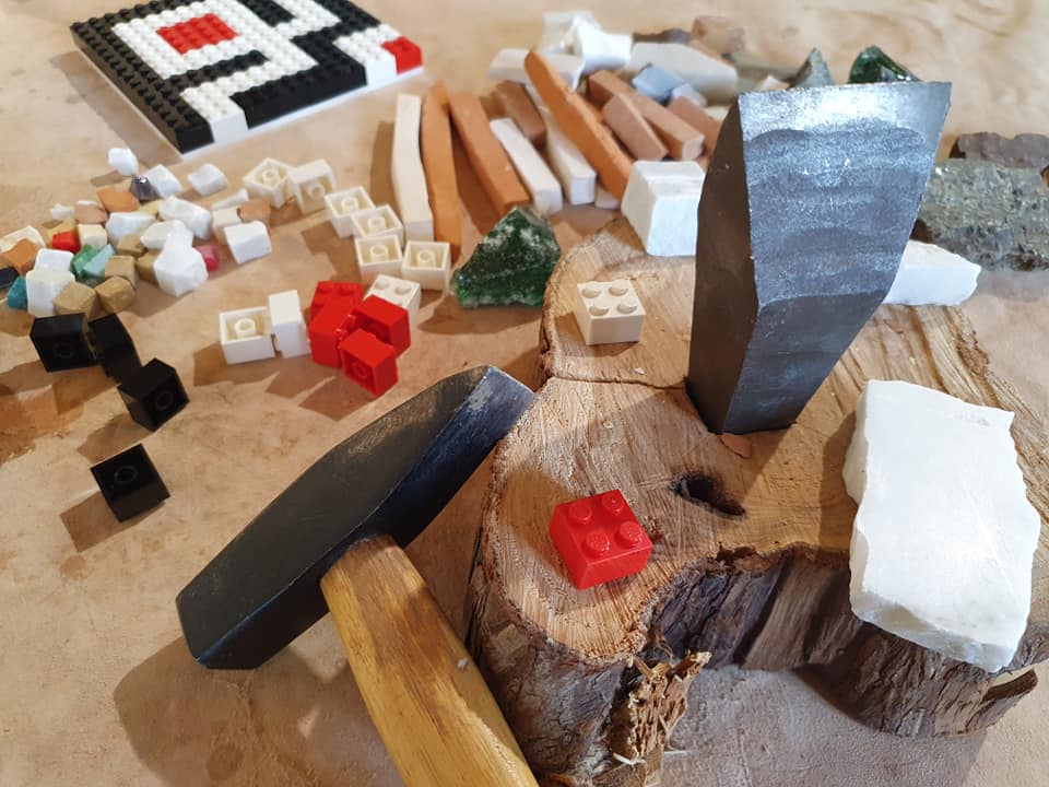 Archeologia e mattoncini LEGO insieme a Montelupo Fiorentino