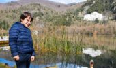 bambino ai laghi di Monticchio in Basilicata