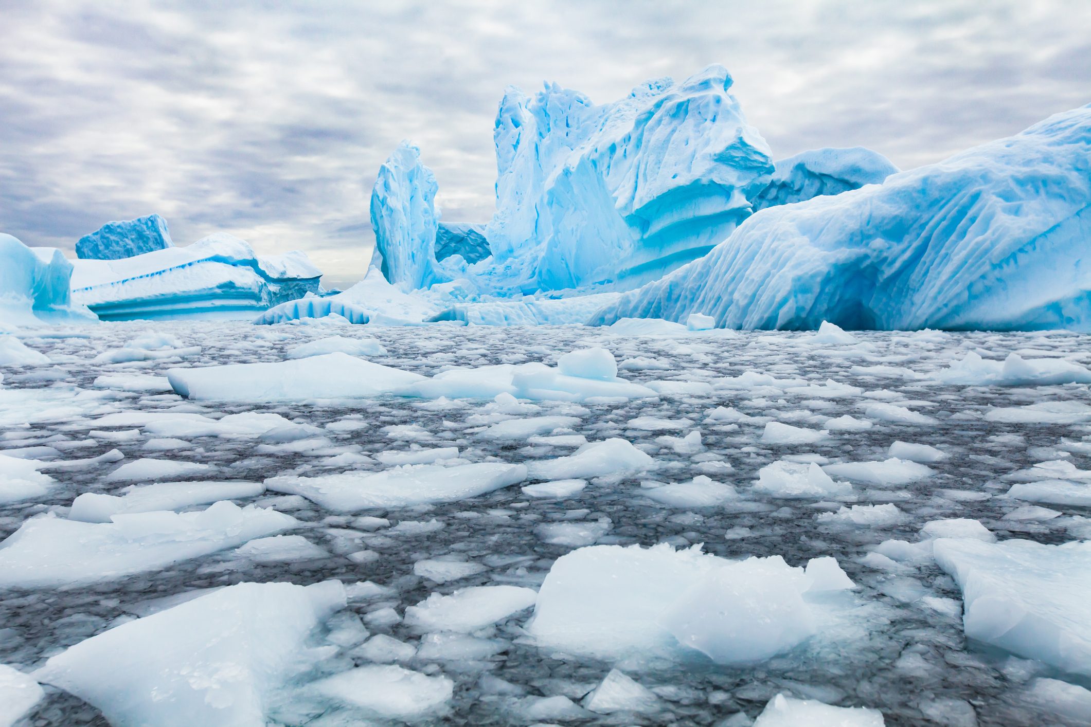 Ghiaccio antartico: dopo la fusione restano solo 1,91 milioni di km2