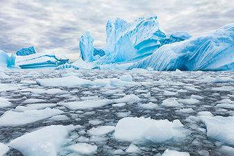 Ghiaccio antartico: dopo la fusione restano solo 1,91 milioni di km2