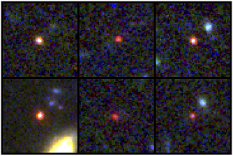 La scoperta di sei nuove galassie