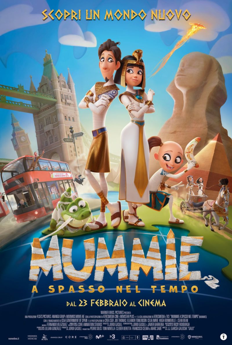 Mummie A Spasso Nel Tempo Trailer E Poster Dellavventura Animata