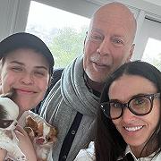 Bruce Willis festeggia il compleanno: ecco il video pubblicato da Demi Moore