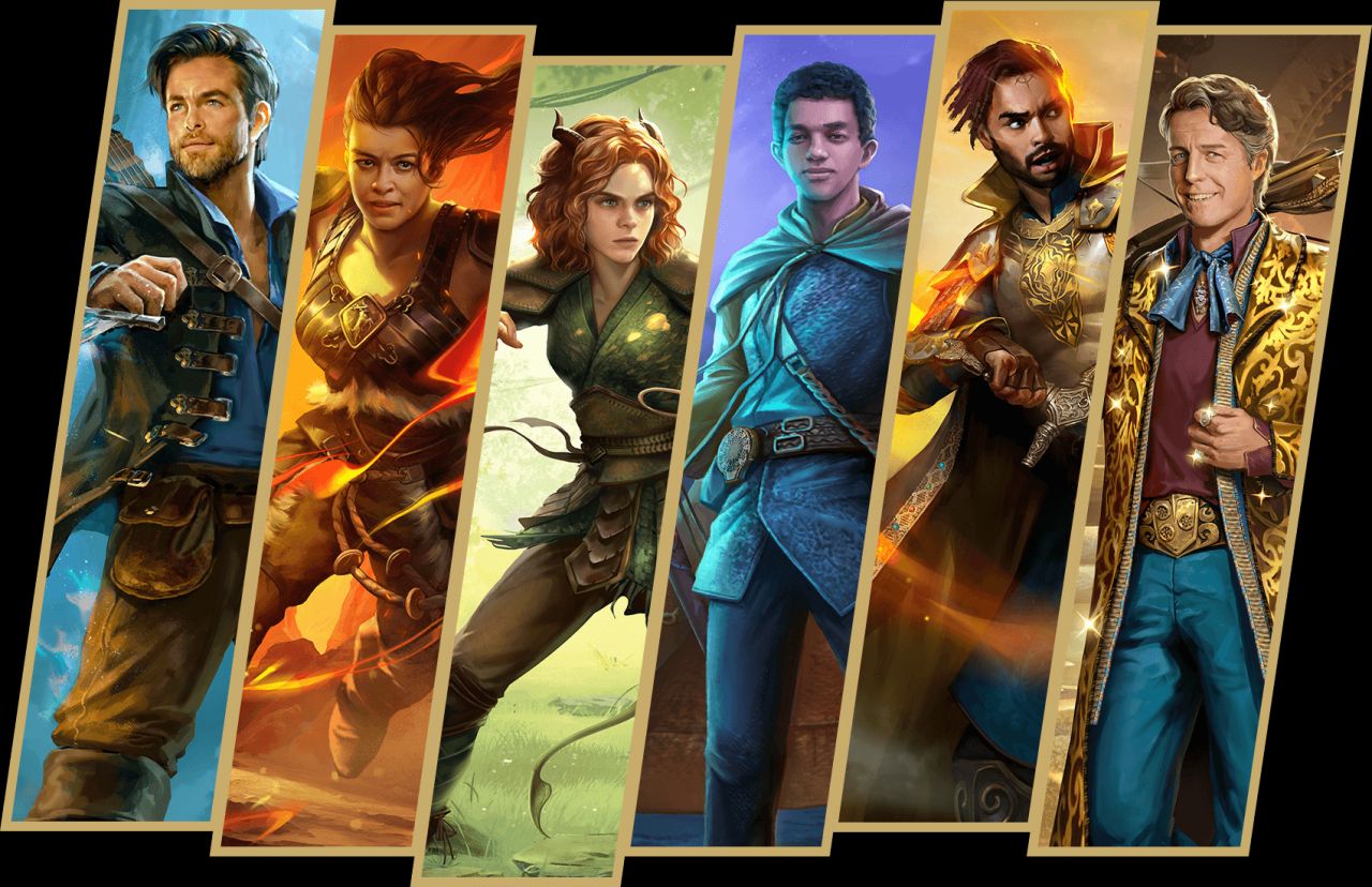 Dungeons & Dragons: L'onore dei Ladri, i protagonisti hanno delle schede  ufficiali da PNG