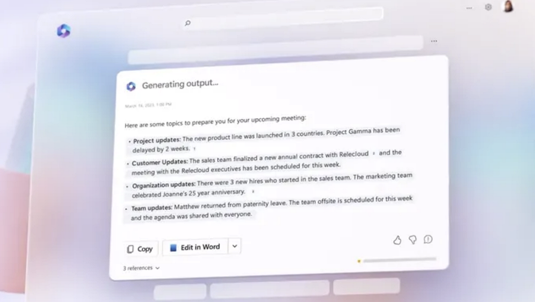 Microsoft porta l’IA di OpenAI su tutte le app e i servizi di Office 365