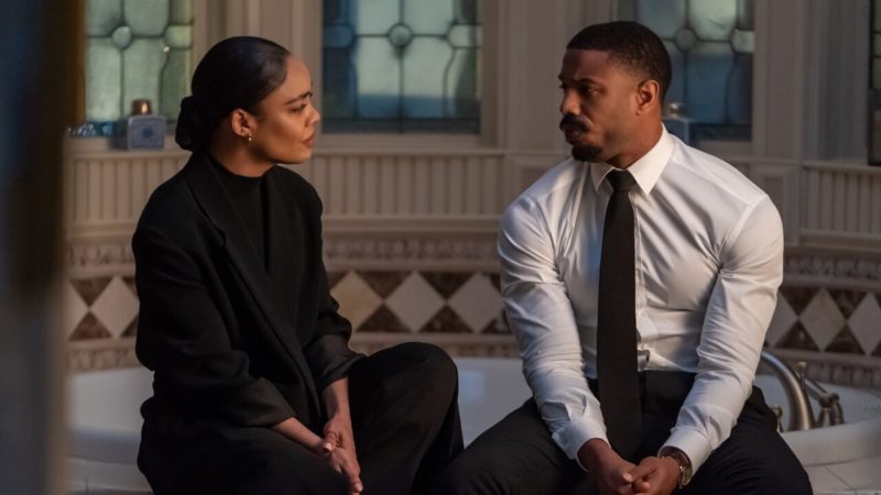 Tessa Thompson e Jonathan Majors