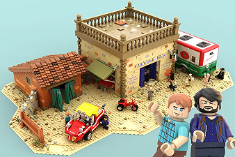 LEGO: ecco un set caricato su Ideasdedicato a Bud Spencer e Terence Hill