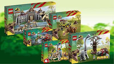 LEGO Jurassic Park: ecco cinque nuovi set per i 30 anni del film
