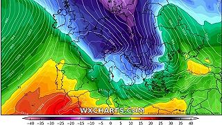 Impatto dell’aria artica: temperature in caduta libera di 10 gradi