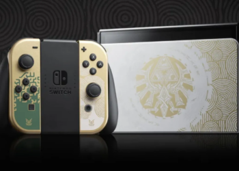 Nintendo Switch OLED: video unboxing dell'edizione dedicata a The Legend of Zelda: Tears of the Kingdom