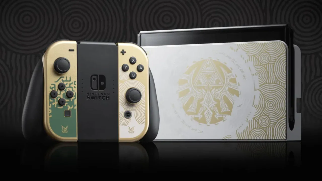 Nintendo Switch OLED: video unboxing dell’edizione dedicata a The Legend of Zelda: Tears of the Kingdom