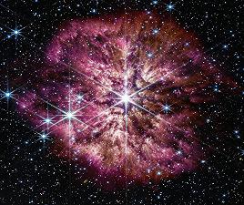 Preludio di una supernova: immagine catturata dal Webb