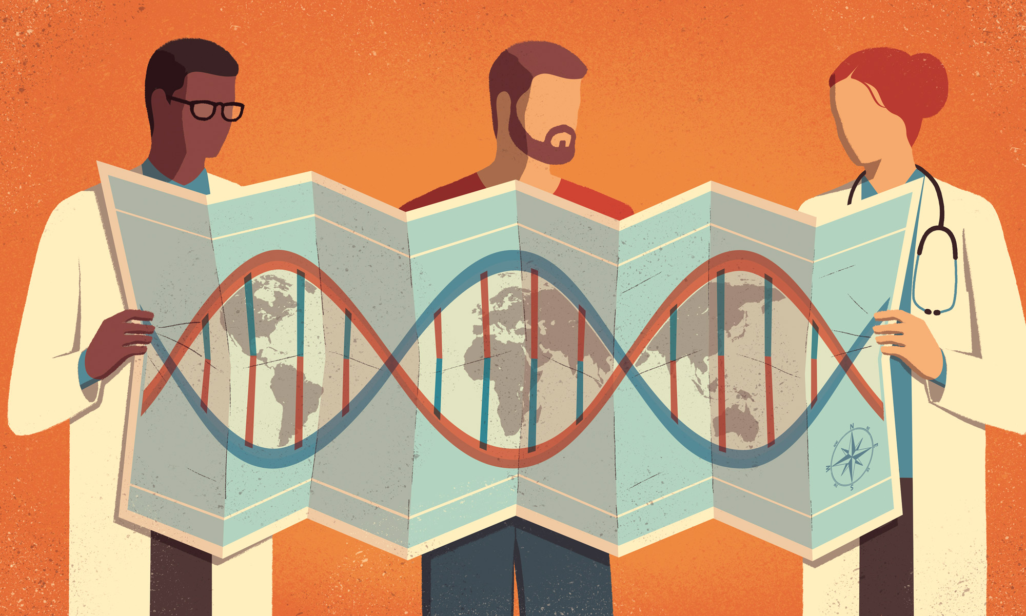 Это может быть также новое. Генетика иллюстрации. Генетика арты. Гены арты. Генетика мультяшная.