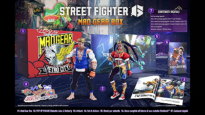 Street Fighter 6: preordine disponibile su Amazon, anche per la Mad Gear box Edition
