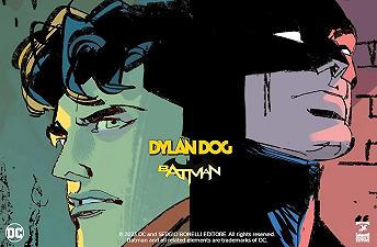 DYLAN DOG / BATMAN: il crossover ha una data d’uscita, ecco le prime tavole