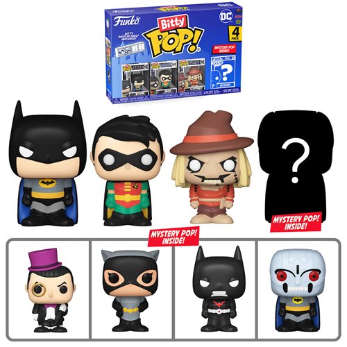 Batman: i Bitty Pops tratti dalla serie animata e dalla serie TV del ’66