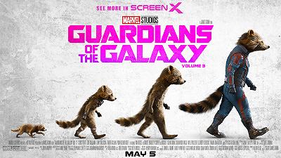 Guardiani della Galassia Vol. 3: gli originalissimi poster del film