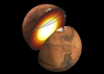 Marte: uno studio si concentra sul nucleo