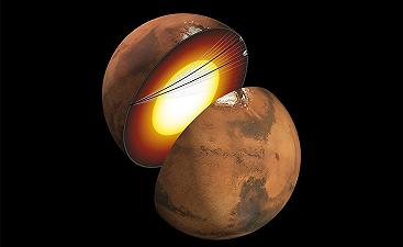 Marte: uno studio si concentra sul nucleo
