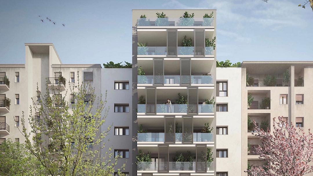 Palazzo Gioia a Milano: nuova copertura green