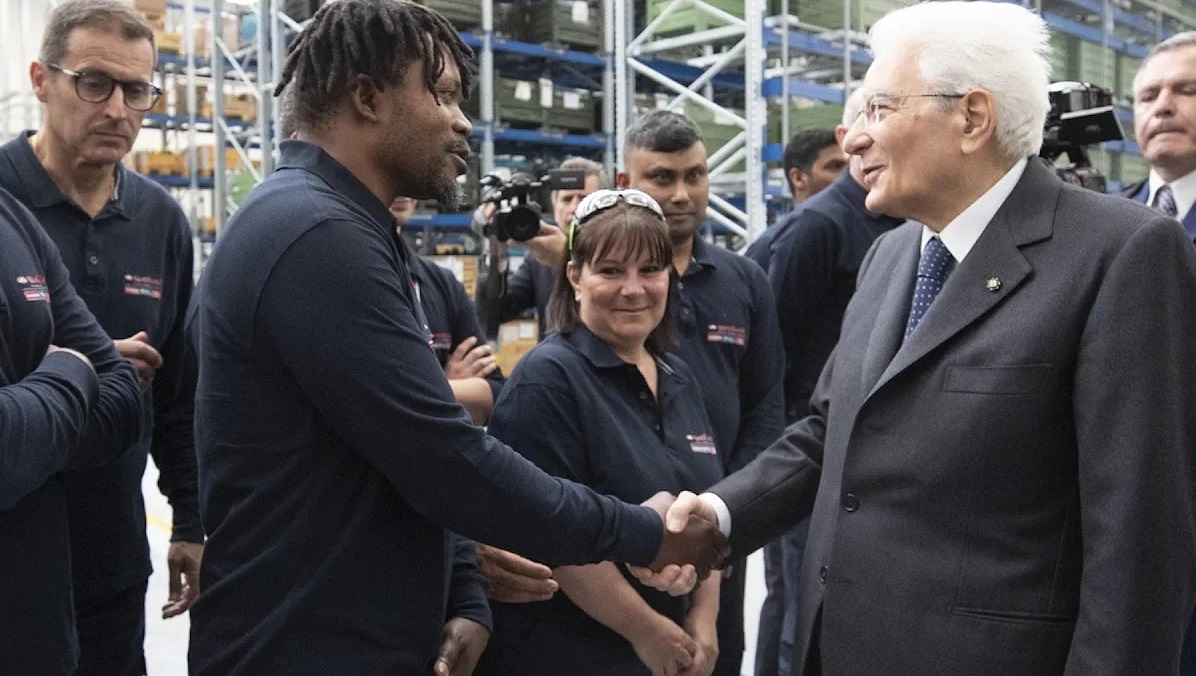 Lavoro: il discorso del Capo dello Stato italiano