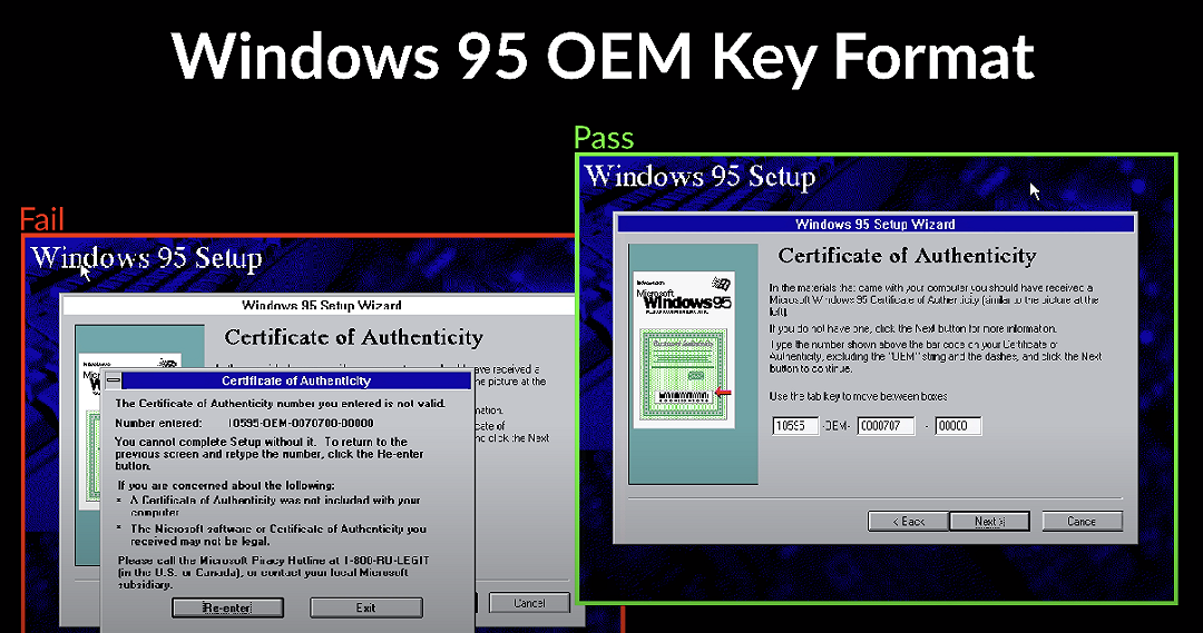 ChatGPT è stato usato per generare un codice di attivazione di Windows 95