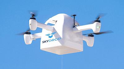 SkyDrop ottiene l’autorizzazione per effettuare le consegne con drone