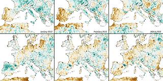 Siccità invernale in Europa: la conferma del C3S e di Smos