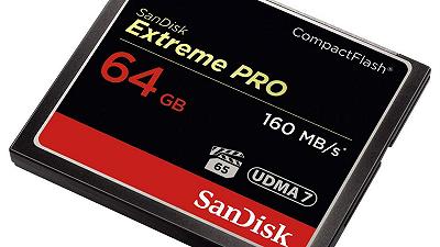 Offerte Amazon: scheda di memoria SanDisk Extreme Pro da 64 GB in sconto
