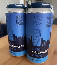 Epic OneWater Brew: la birra prodotta con acqua usata (per la doccia)