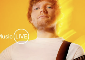 Apple TV+ e Apple Music trasmetteranno un evento live di Ed Sheeran