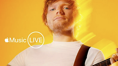 Apple TV+ e Apple Music trasmetteranno un evento live di Ed Sheeran