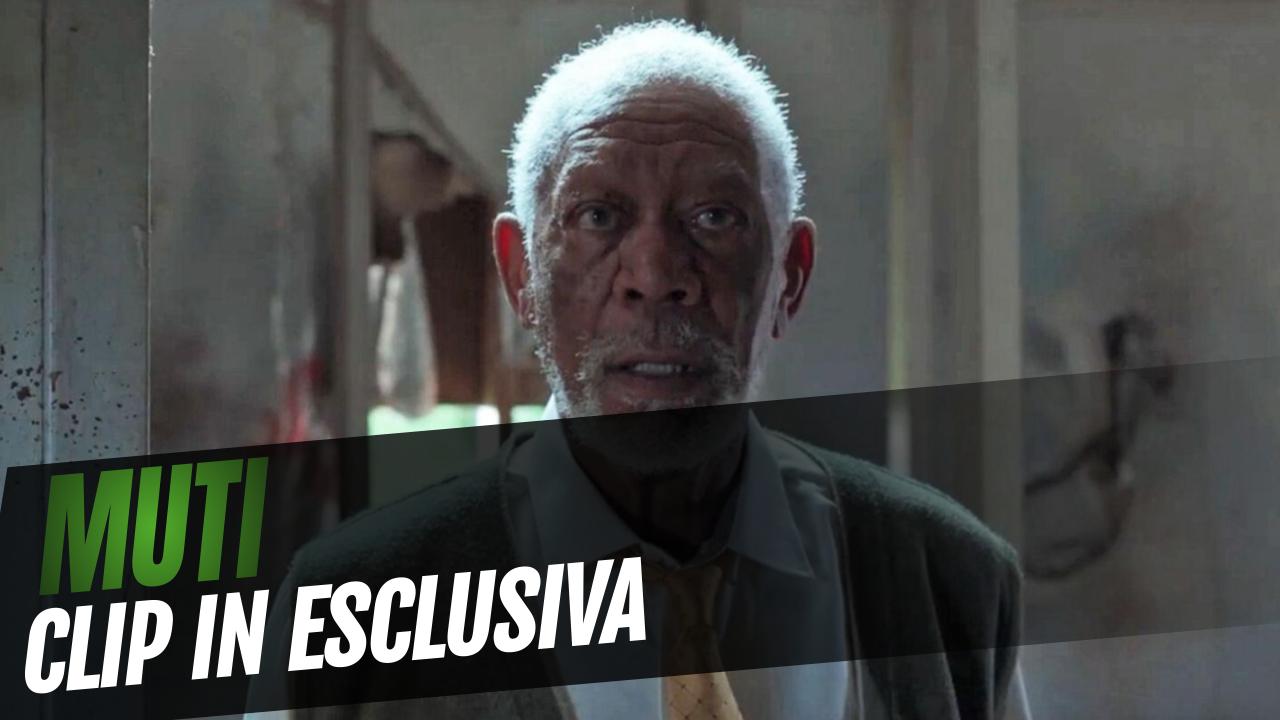 Muti: una clip esclusiva del film con Morgan Freeman in uscita l’11 maggio