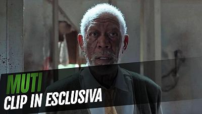 Muti: una clip esclusiva del film con Morgan Freeman in uscita l’11 maggio