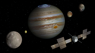 Juice: gli ingegneri a terra riescono a sbloccare l’antenna dopo 3 settimane